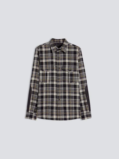Aspesi CHECK FLANNEL SHIRT