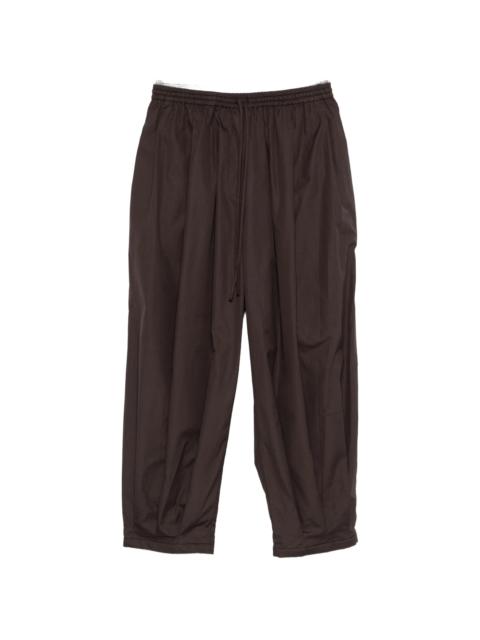 MKDT STUDIO Mark Kenly Domino Tan Paily Drawstring Trousers