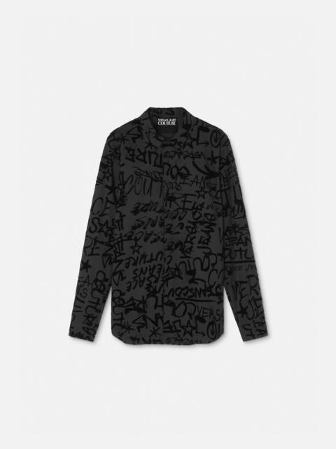 VERSACE JEANS COUTURE Graffiti Shirt