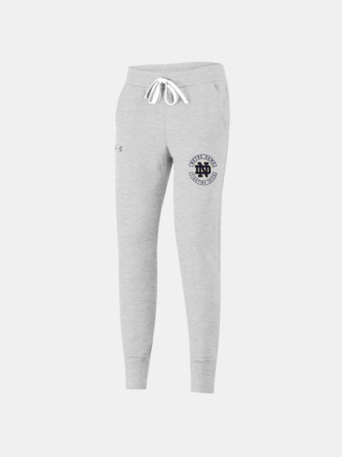 Women's UA Rival Fleece Collegiate Joggers