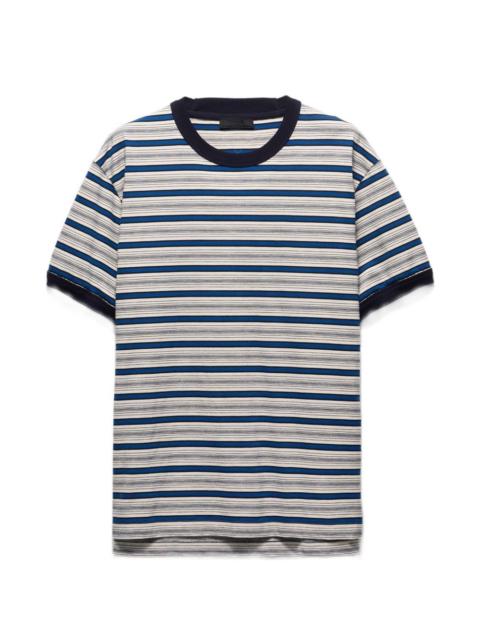 Prada Striped cotton T-shirt