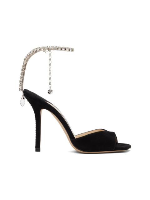 Black Saeda 100 Heeled Sandals