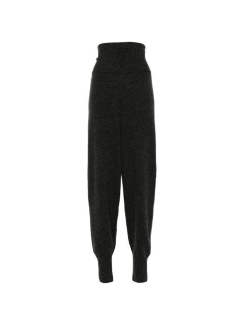 knitted track pants