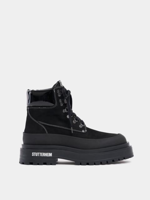 Stutterheim Road Walker Nubuck Black