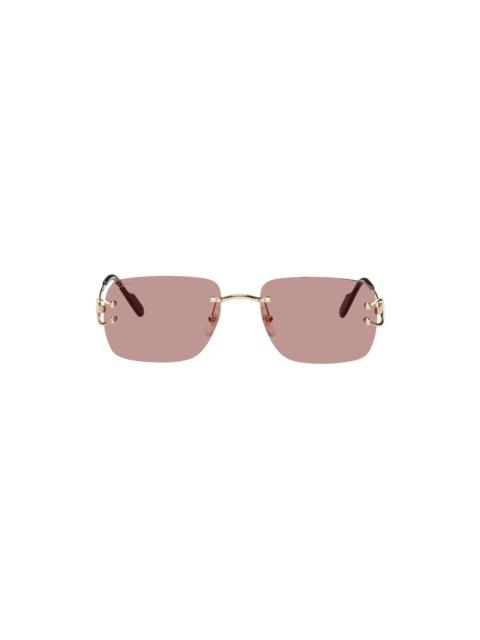 Cartier Gold 40th Anniversary Sunglasses