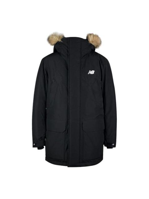 New Balance Warm Winter Down Jacket 'Black Brown' NP943021-BK