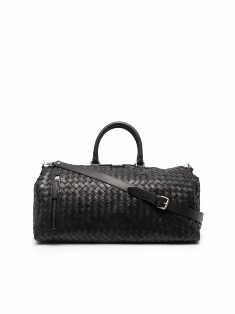 OFFICINE CREATIVE Armor 01 woven leather tote bag