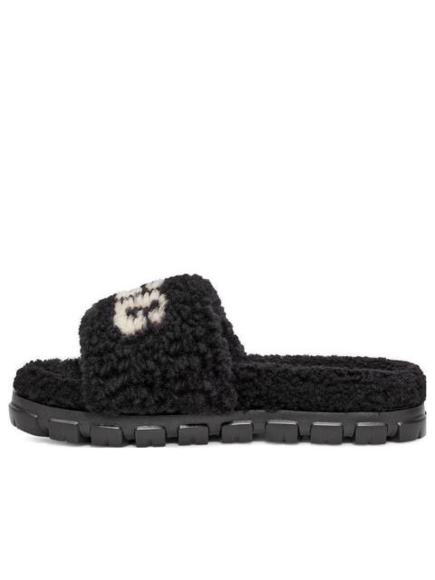 UGG (WMNS) UGG Cozetta Curly Graphic 'Black' 1132891-BLK