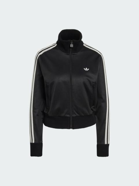 adidas Firebird Track Top with Knitted Crochet Details