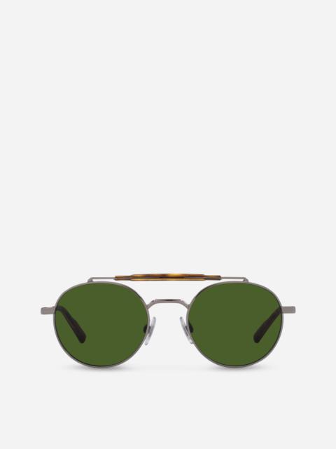 Dolce & Gabbana Diagonal Cut Sunglasses
