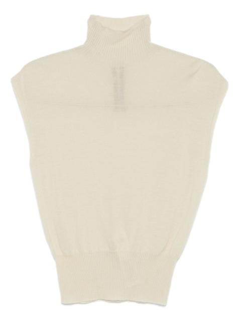 Rick Owens high-neck sleeveless top