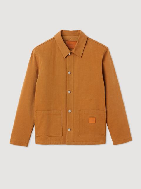 Sandro Cotton worker jacket