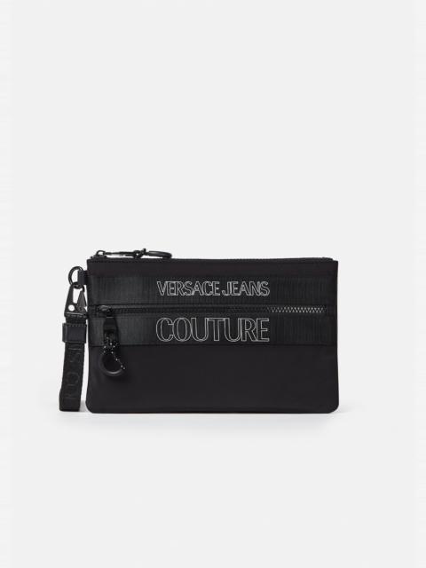 VERSACE JEANS COUTURE Outline Logo Pouch