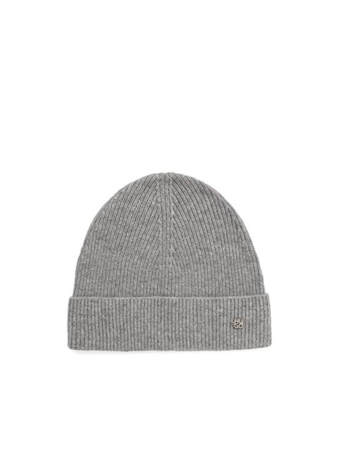 HUGO logo-detail beanie