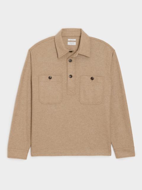 TODD SNYDER Camel-Cashmere Field Polo