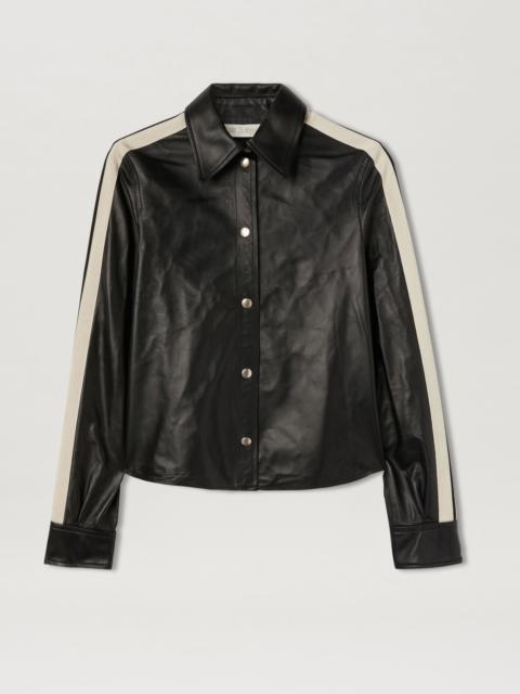 Palm Angels LEATHER SHIRT