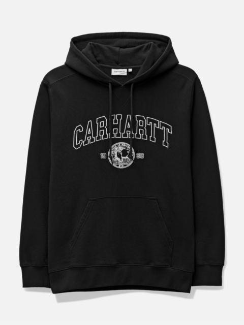 HOODED COIN SWEAT