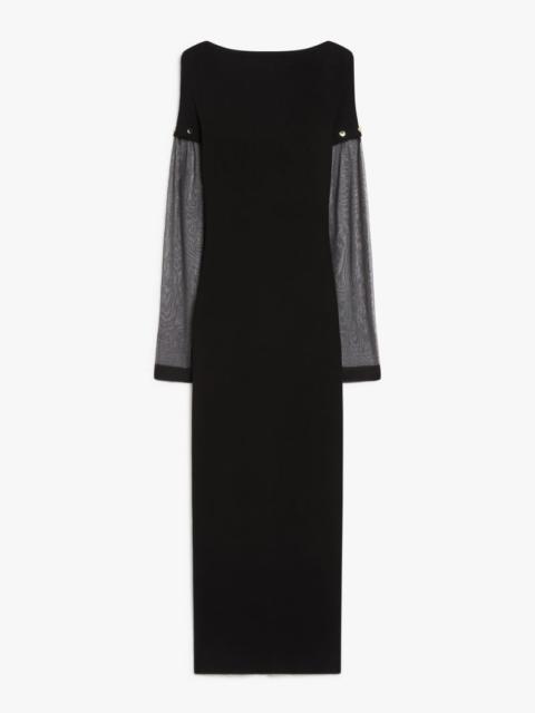 Sportmax Stretch viscose long dress