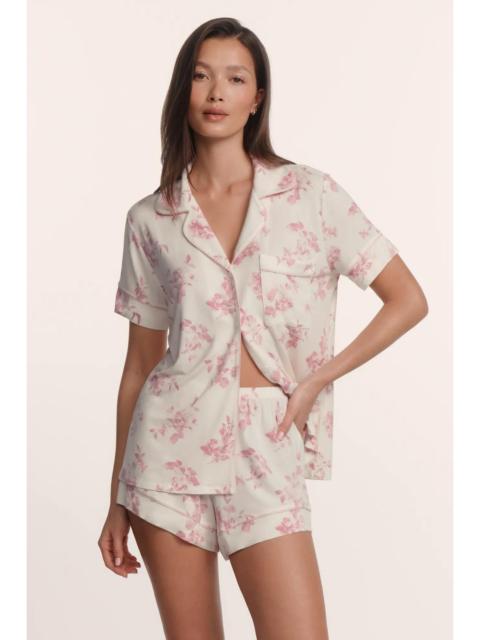 eberjey Gisele Printed TENCEL™ Modal Relaxed Short PJ Set