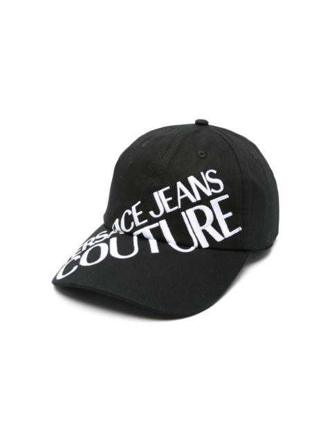 VERSACE JEANS COUTURE logo-embroidered baseball cap
