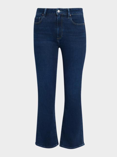 PAIGE Mason High-Rise Crop Bootcut Jeans