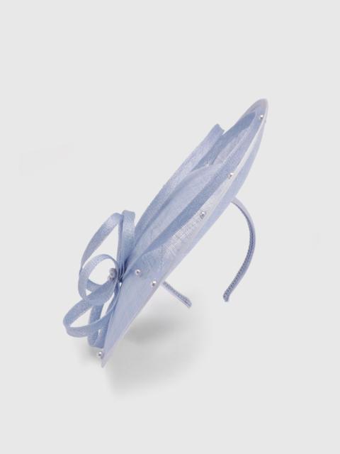 KAREN MILLEN Twist Detail Pearl Fascinator