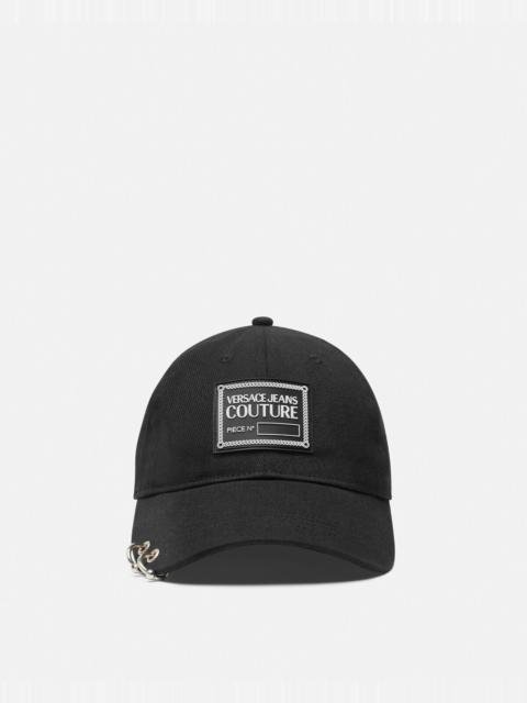 VERSACE JEANS COUTURE Piece Number Piercing Baseball Cap