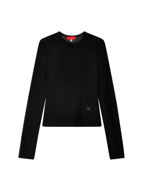 ECKHAUS LATTA Spiral long-sleeve shirt