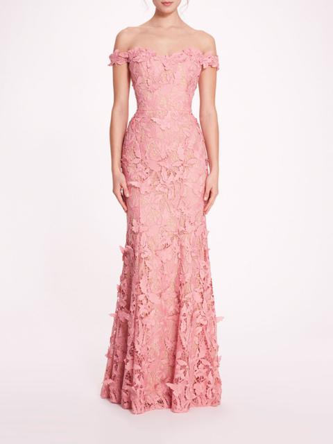 Marchesa ORGANIC LACE GOWN