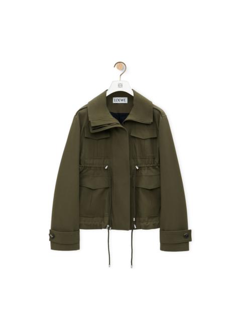 Loewe Short parka in cotton