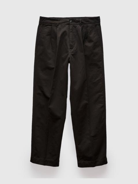 Knickerbocker Canal Pleated TwillForm Pant in Black