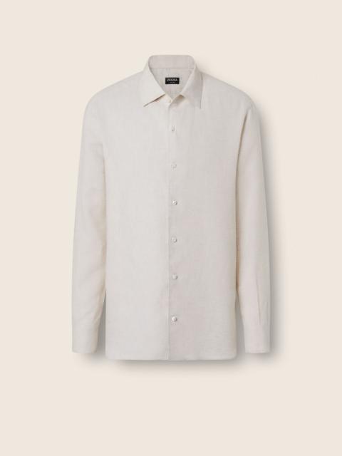 ZEGNA OASI LINO SHIRT