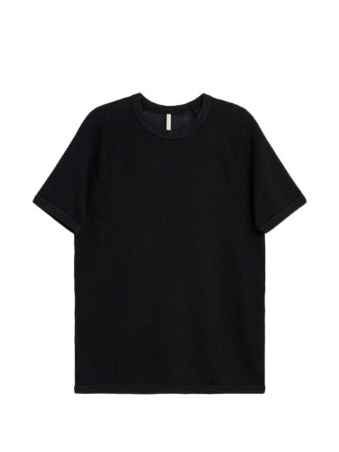 SUNFLOWER raglan textured T-shirt