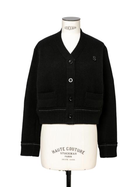 sacai s Cashmere Knit Cardigan