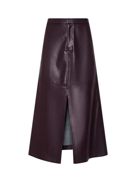 Robyn Vegan Leather Midi Skirt