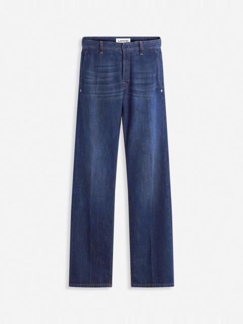 Lanvin STRAIGHT FIT DENIM PANTS