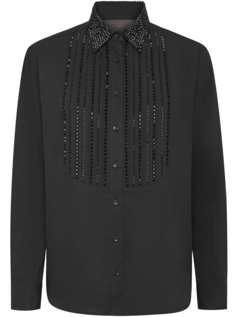 PHILIPP PLEIN crystal-embellished shirt