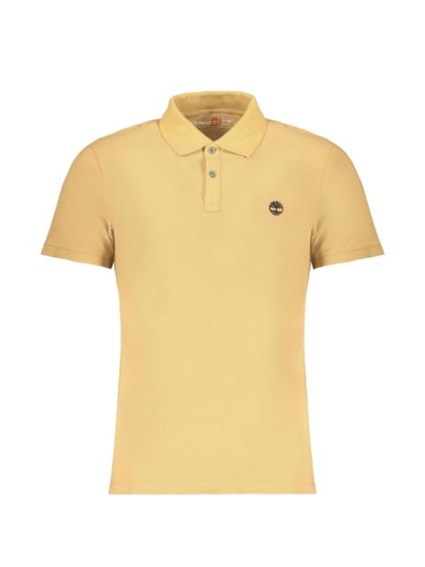 Timberland logo-embroidered cotton polo shirt