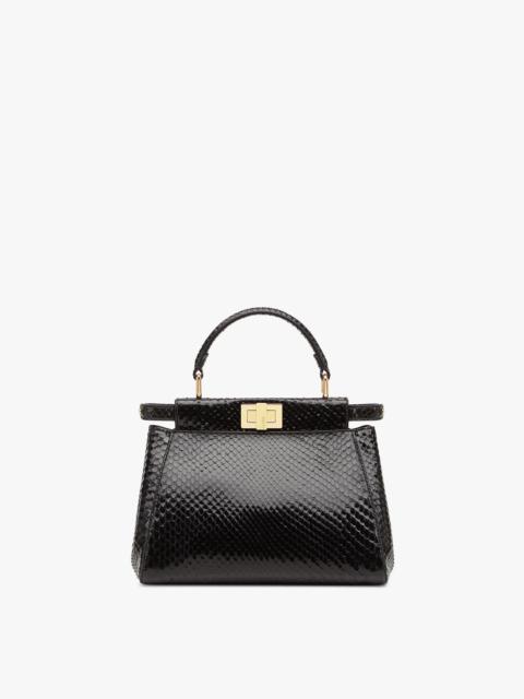 FENDI Black python bag