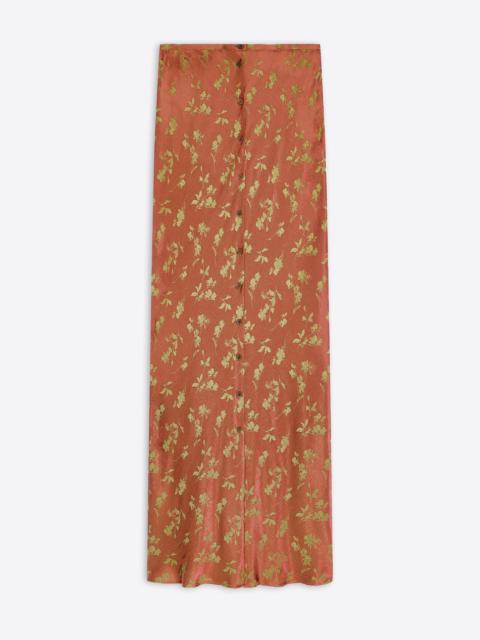 Dries Van Noten LONG JACQUARD SKIRT