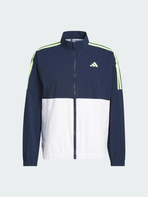 adidas BEYOND TWISTWEAVE FULL-ZIP WINDBREAKER