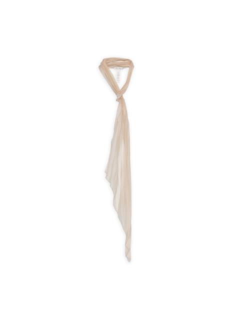 forte_forte pleated organza scarf