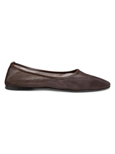 DEAR FRANCES Women's Balla Mesh Flats - Coffee
