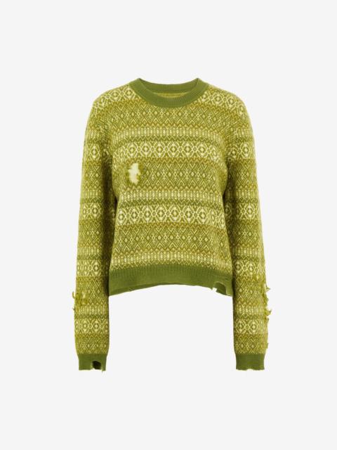 Maison Margiela Fairisle jumper