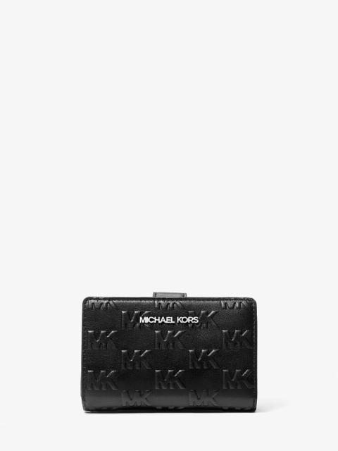 MICHAEL KORS Jet Set Travel Medium Logo Embossed Wallet