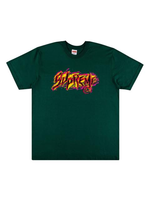 Supreme Scratch Tee 'Dark Green'