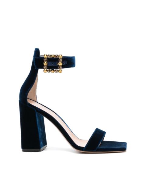 Rossi Wondy 95mm velvet sandals