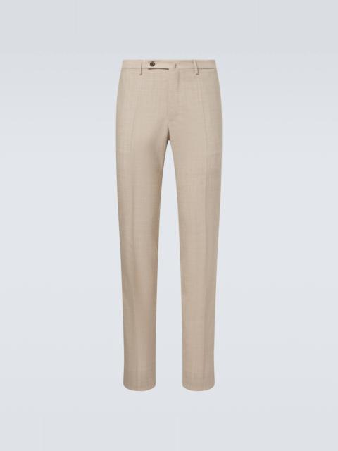 SLOWEAR Virgin wool slim pants