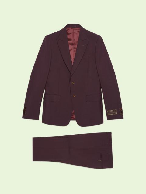 GUCCI Mohair wool formal suit