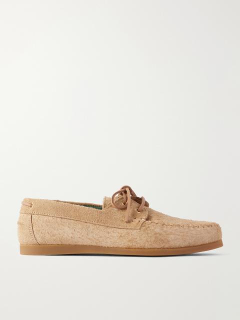 VINNY’s Boatman Suede Boat Shoes